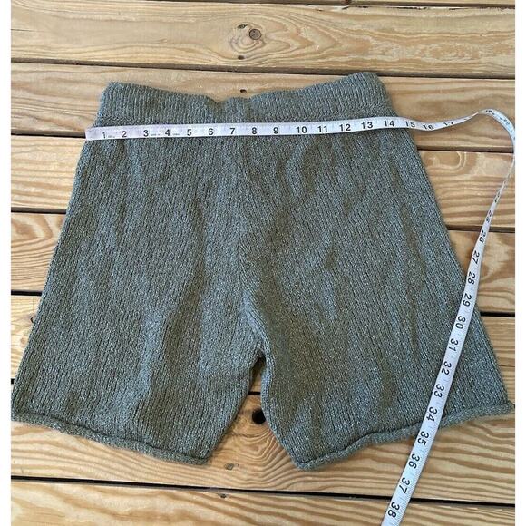 ASOS Design Knit Drawstring Shorts Size Small Women’s Green - Picture 7 of 8